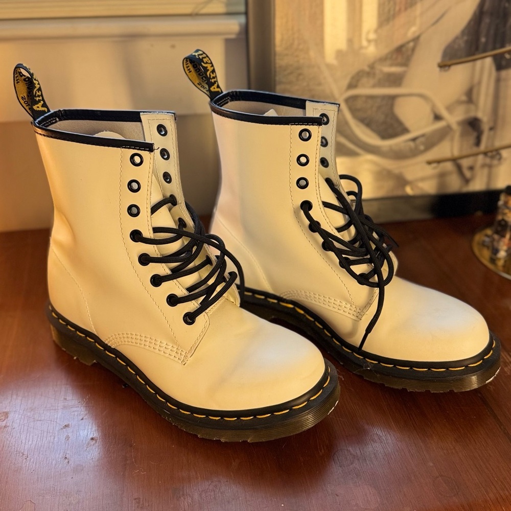 Dr. Martens 1460 Boots in White